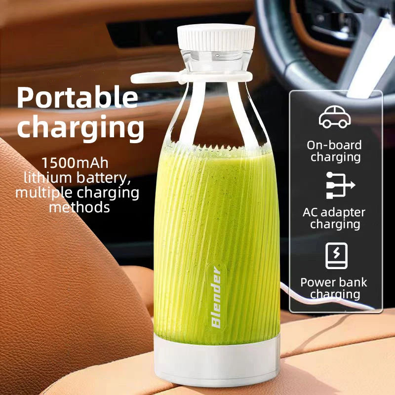Portable Blender 500ml Mini Juicer