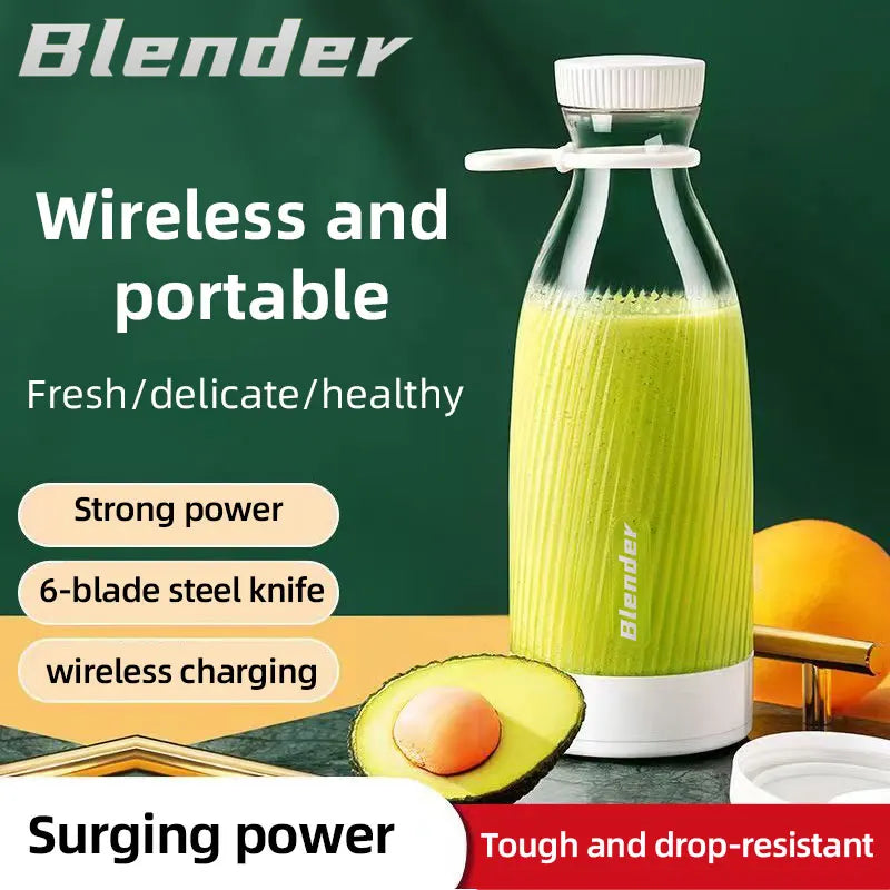 Portable Blender 500ml Mini Juicer
